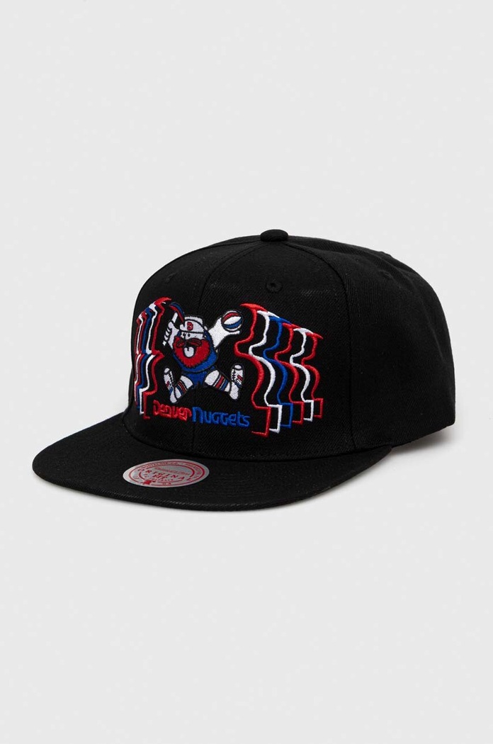 Mitchell&Ness czapka z daszkiem Denver Nuggets aplikacja czarny HHSS5151.DNUYYPPPBLC