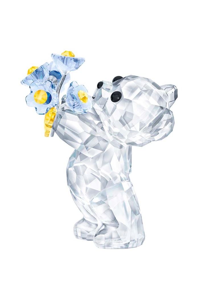 Ukras Swarovski Kris Bear - Forget-me-not transparentna 5427993