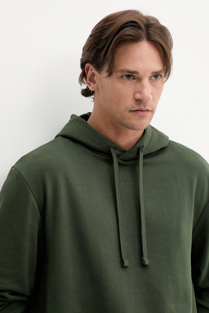 HUGO teplákový set pánský bavlněný DapoDayote 50492581 zelená