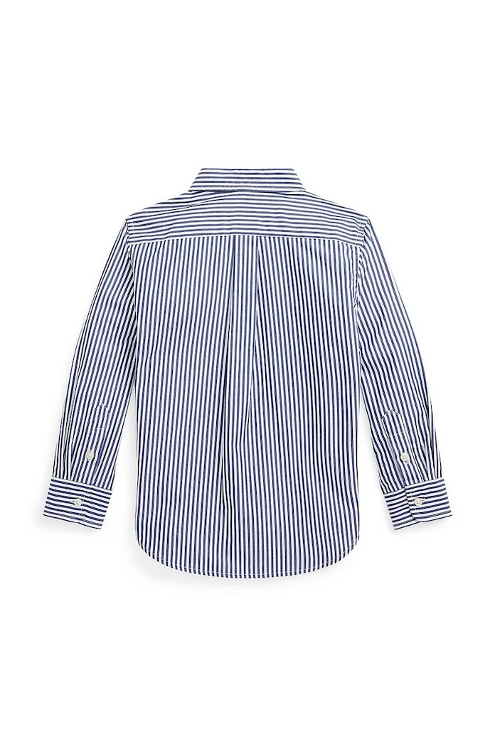 Detská bavlnená košeľa Polo Ralph Lauren 322862260002 tmavomodrá AW25