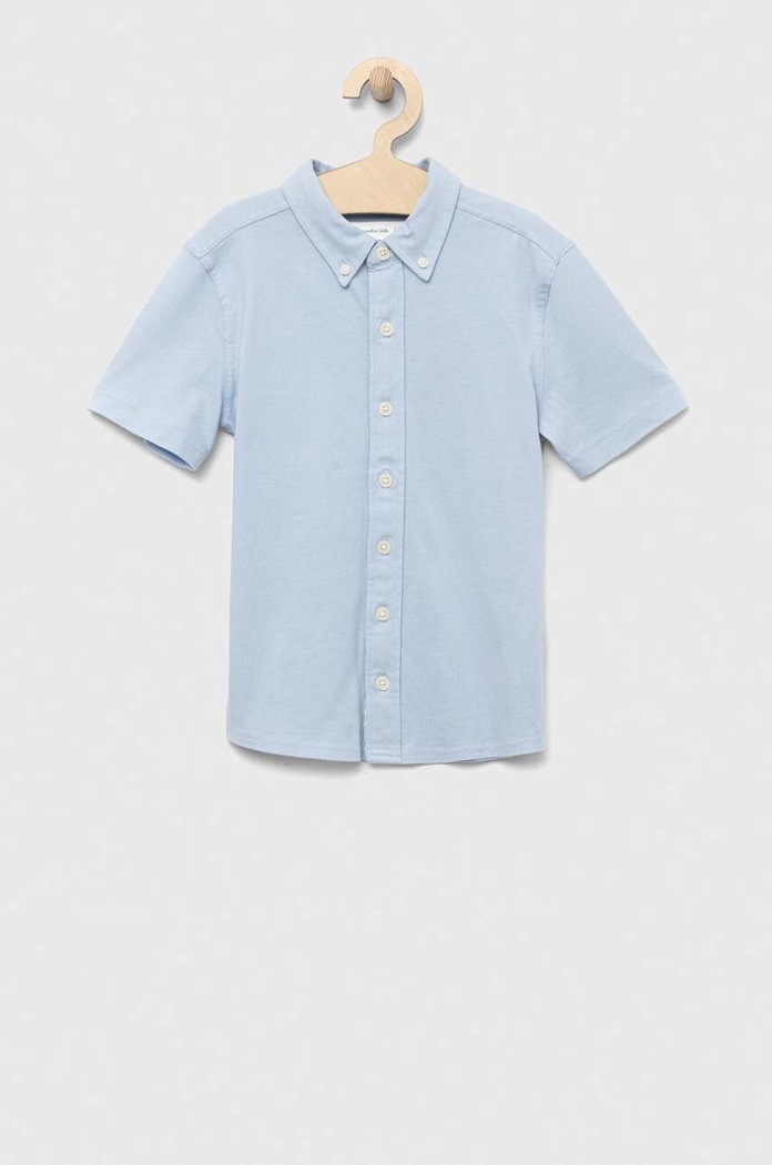 Βαμβακερό πουκάμισο Abercrombie & Fitch casual μπλε KI225.3055