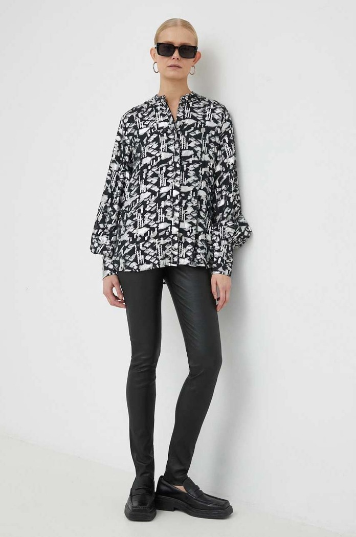 Риза Bruuns Bazaar Geranium Ava BBW3128 черен SS23