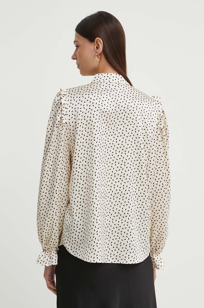 Ρούχα Πουκάμισο Bruuns Bazaar Acacia Fria BBW3195 μπεζ
