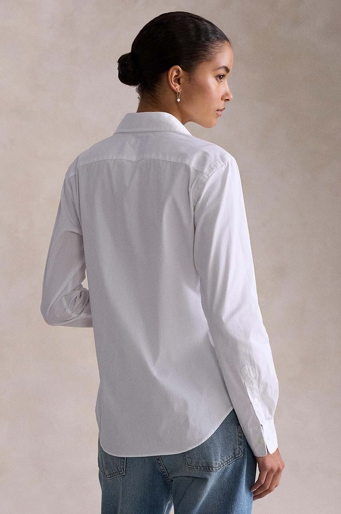 Памучна риза Polo Ralph Lauren 211891376 бял AA00