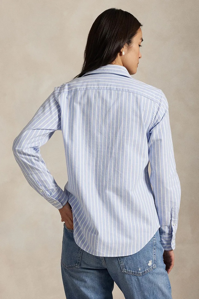 Polo Ralph Lauren koszula bawełniana 211891377 niebieski AA00