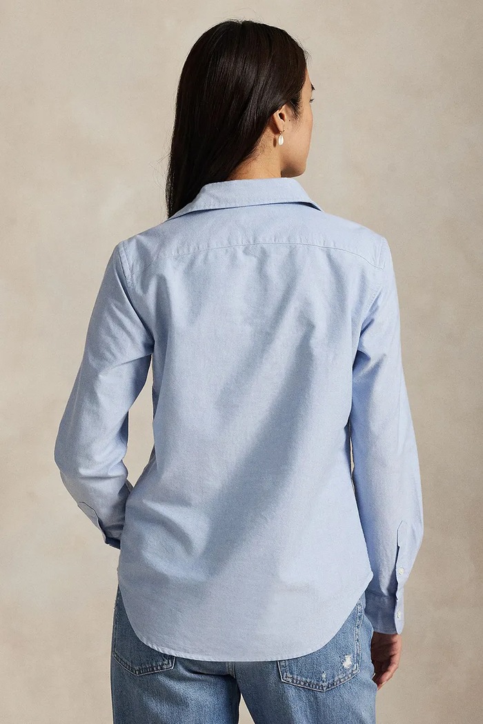 Polo Ralph Lauren koszula bawełniana 211891377 niebieski AA00
