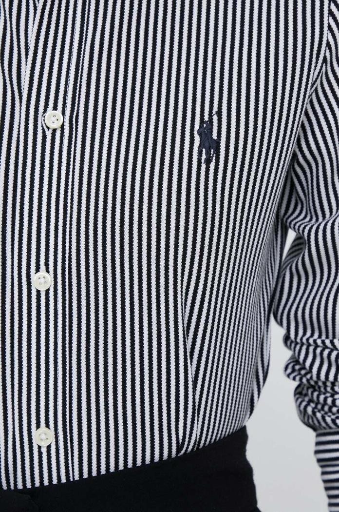 Polo Ralph Lauren cămașă din bumbac 211664416 negru