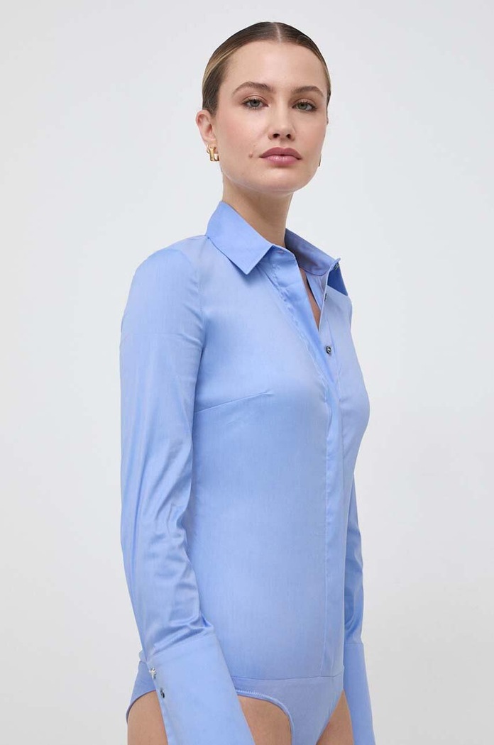 Боди Patrizia Pepe син CC0355.A01