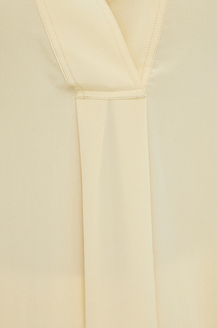 By Malene Birger bluzka jedwabna Q71256014 żółty