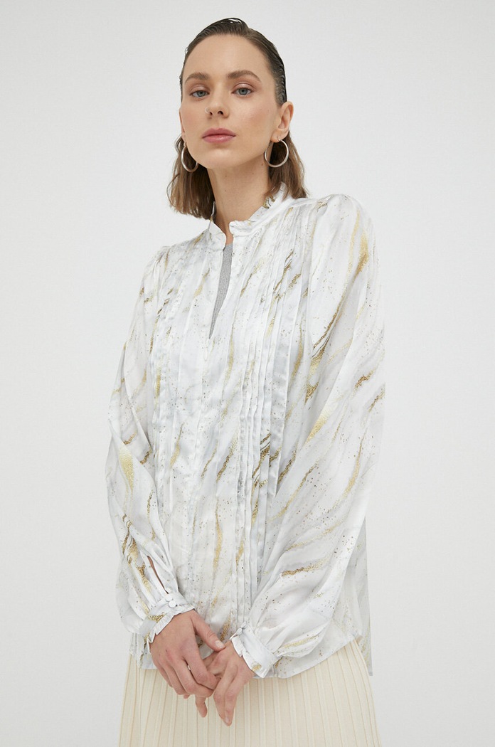 Риза Bruuns Bazaar BBW3264 бял SS23