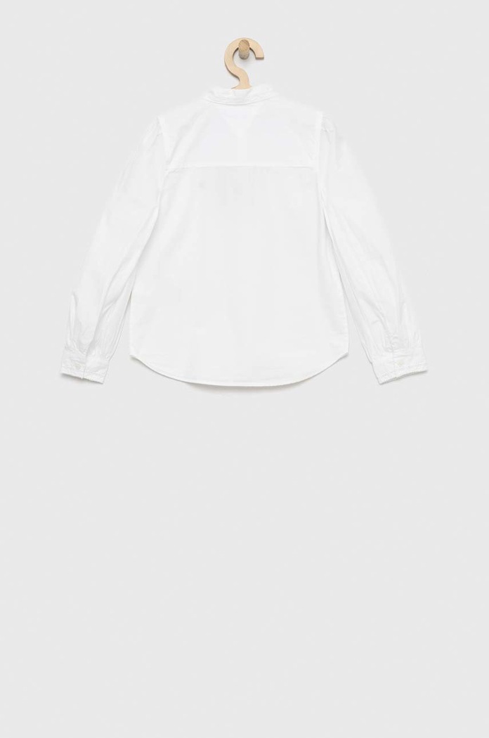 Tommy Hilfiger gyerek ing pamutból KG0KG07030.PPYX fehér SS23