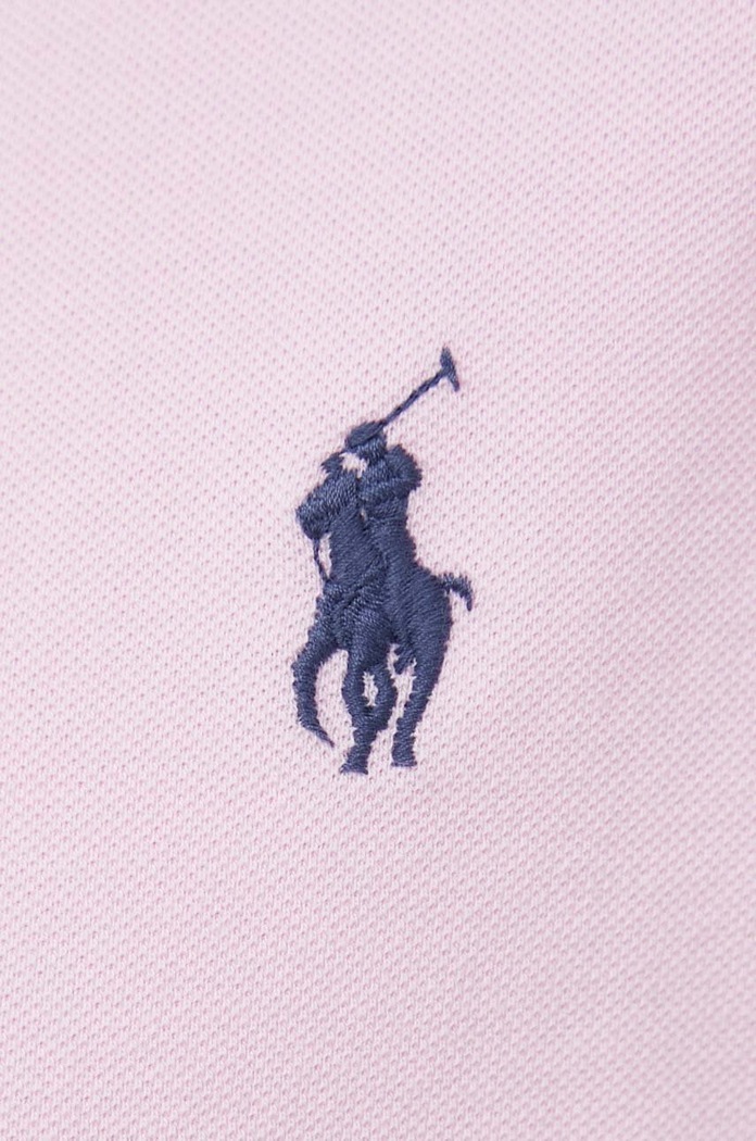 Polo Ralph Lauren koszula bawełniana męska 710654408 różowy SS26