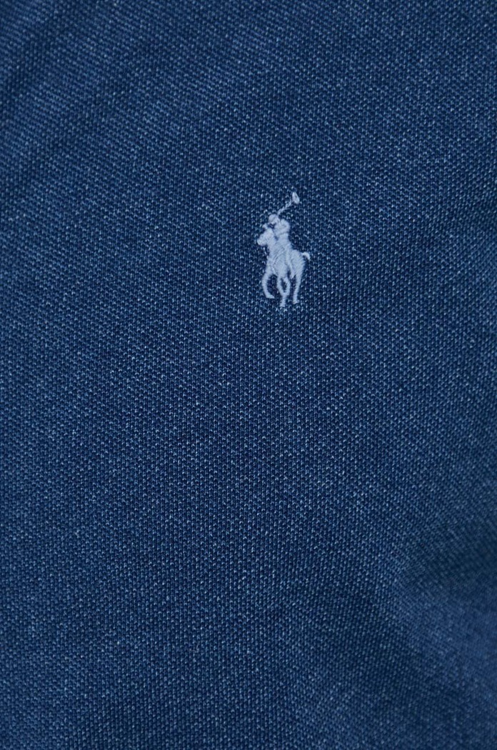 Polo Ralph Lauren košeľa pánska bavlnená 710654408 tmavomodrá SS26