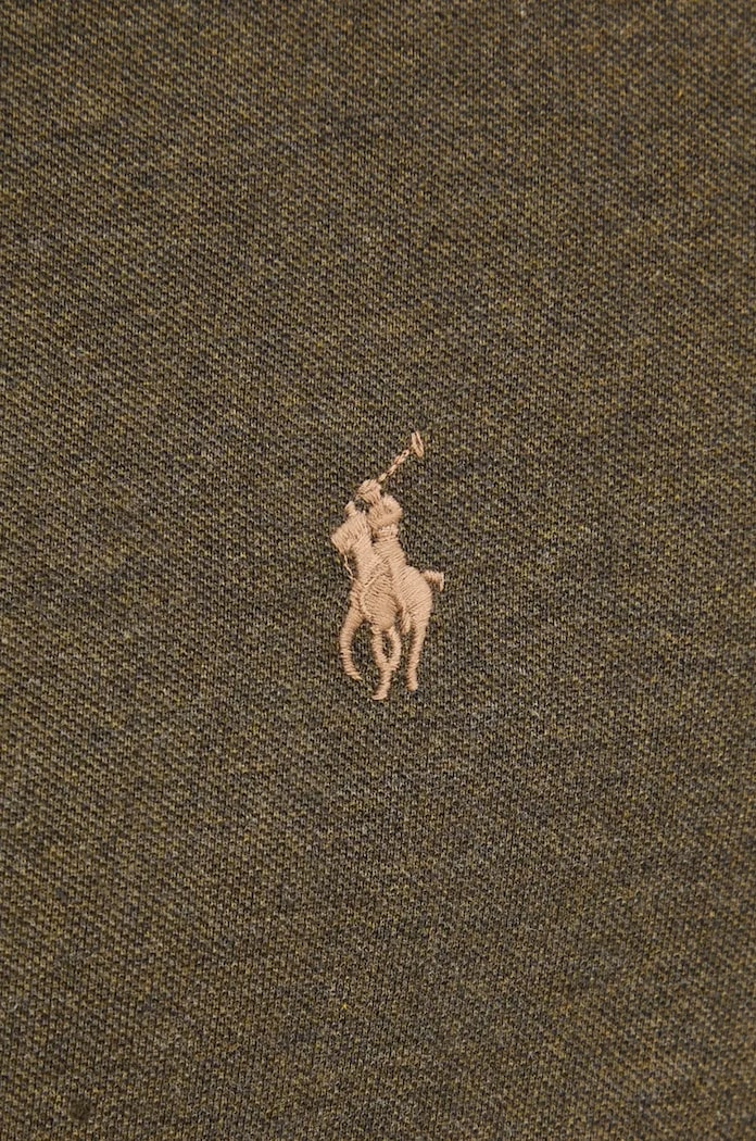 Polo Ralph Lauren Πουκάμισο βαμβάκι ανδρικό 710654408 πράσινο SS26