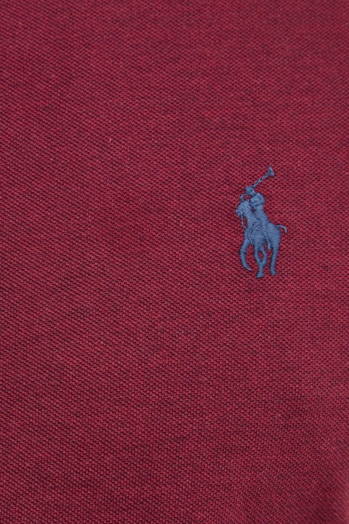 Polo Ralph Lauren πουκάμισο ανδρικό βαμβακερό 710654408 μπορντό SS26