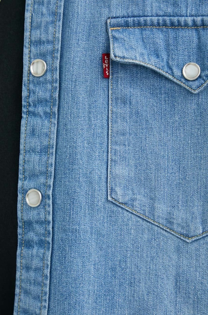 Džínová košile Levi's 85744.0047 modrá AA00