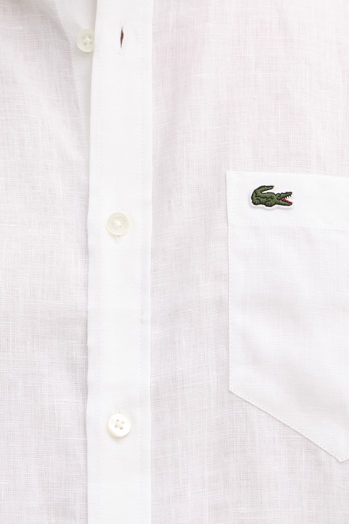 Lacoste srajca moška lanena CH5699 bež