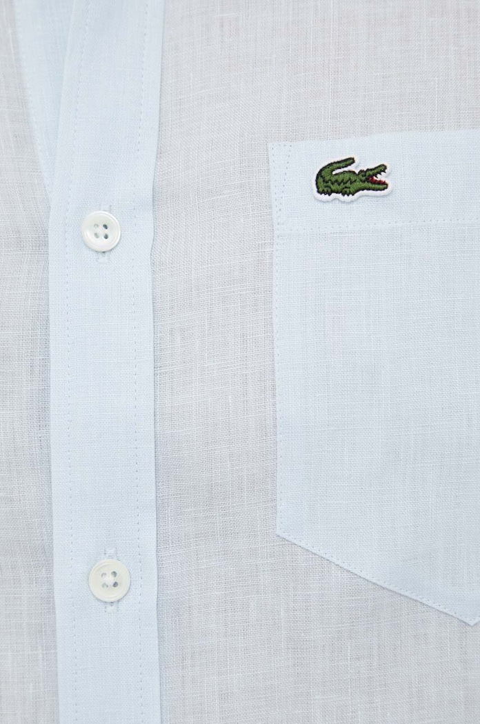 Lacoste Shirt Linen Men's CH5699 blue
