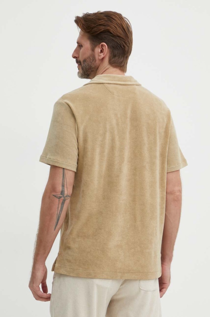 Odzież Polo Ralph Lauren koszula 710899170 beżowy