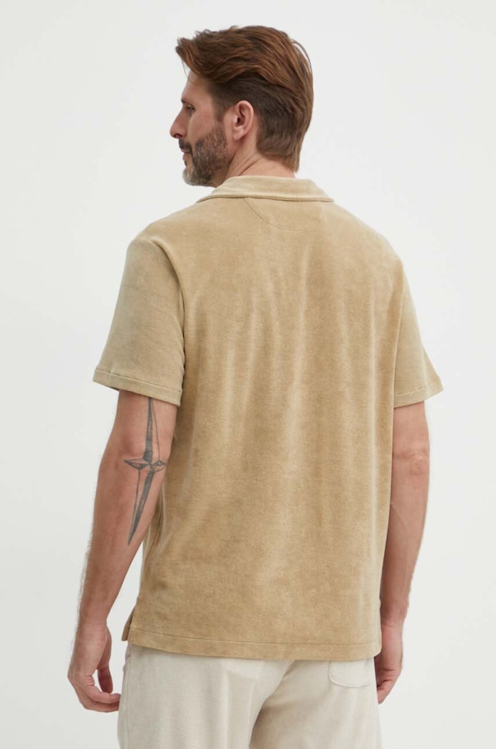 Odzież Polo Ralph Lauren koszula 710899170 beżowy