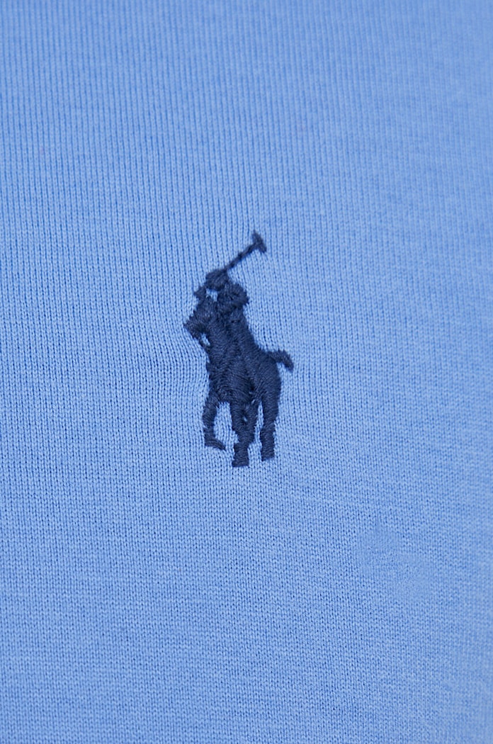 Βαμβακερό πουκάμισο Polo Ralph Lauren 710899386 μπλε