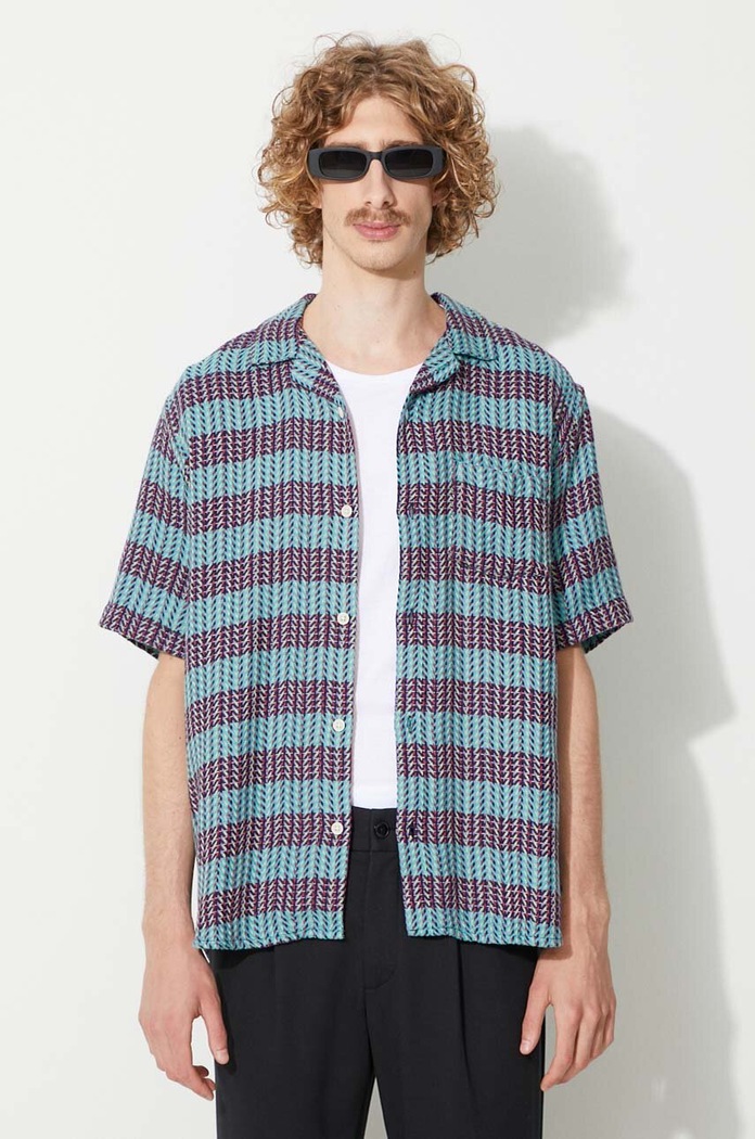 Îmbrăcăminte Corridor cămașă din bumbac SS0105 multicolor