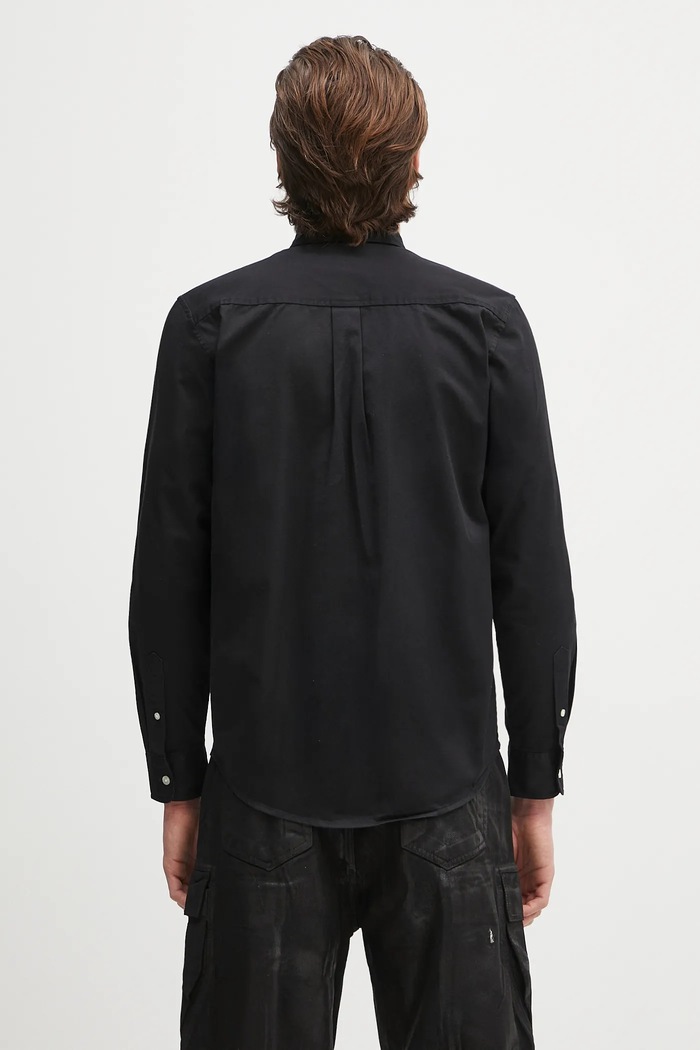 Дрехи Памучна риза Carhartt WIP L/S Madison Shirt I023339.0D2XX черен