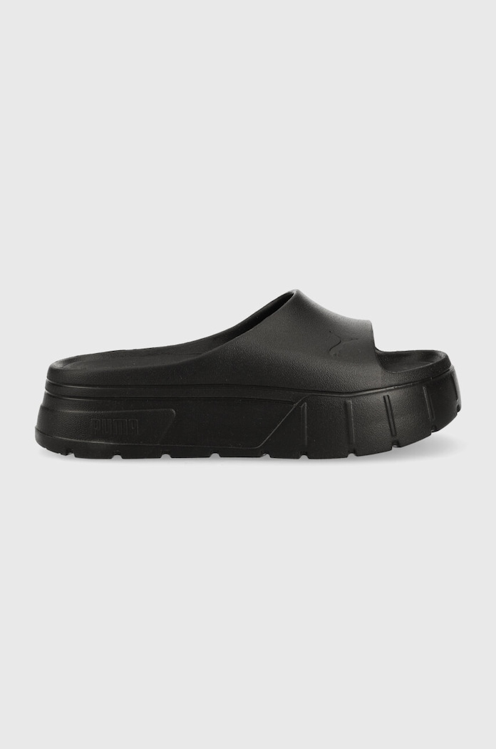 Pantofle Puma Mayze Stack Injex platforma černá 389454