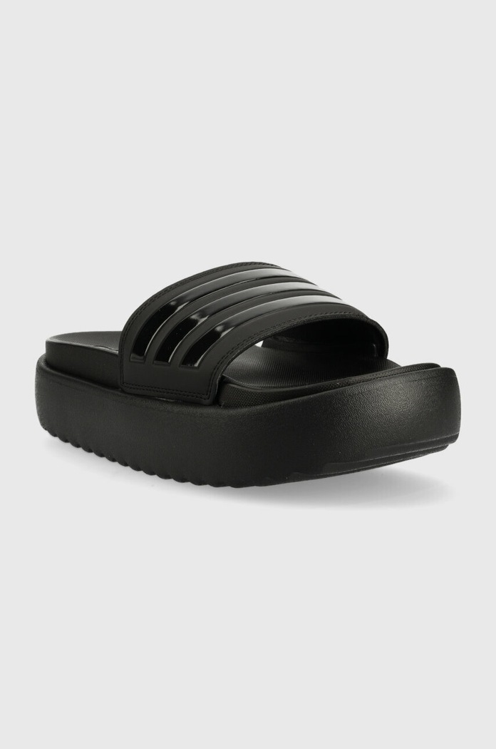 Šľapky adidas Adilette Platform HQ6179 čierna SS23