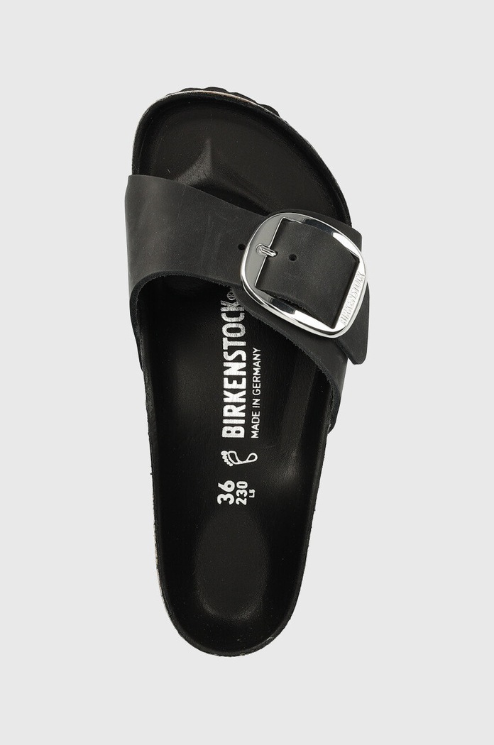Kožené pantofle Birkenstock Madrid černá 1006522