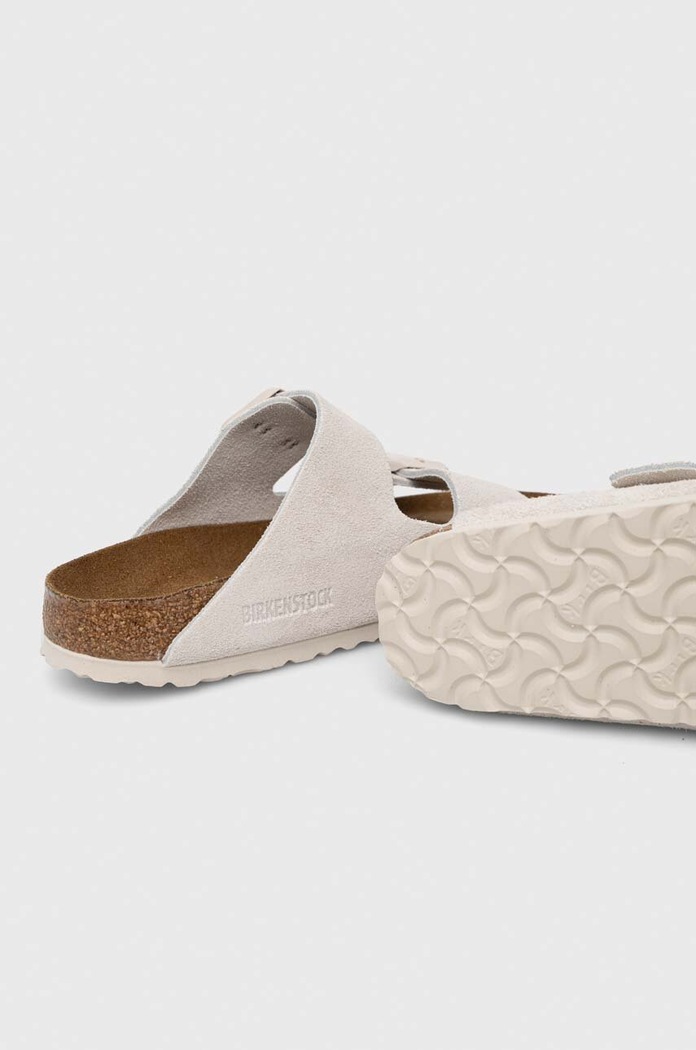 Обувки Кожени чехли Birkenstock ARIZONA SFB 1024516 бял