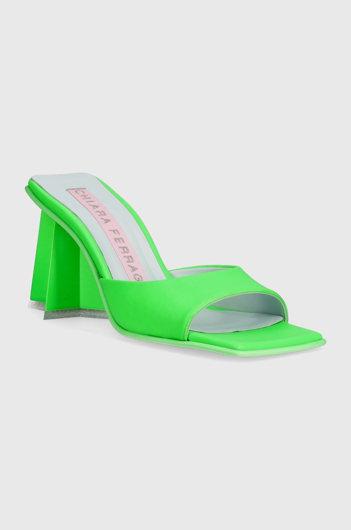 Pantofle Chiara Ferragni CF3132_041 CF3132.041 zelená SS23