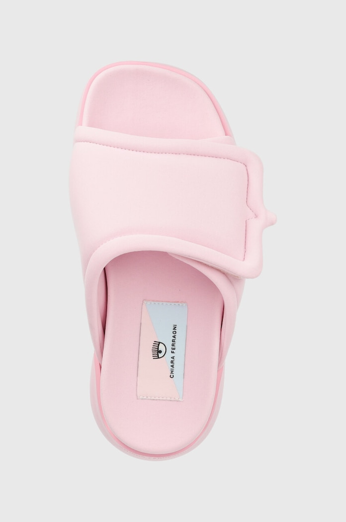Παντόφλες Chiara Ferragni CF3150_012 ροζ CF3150.012