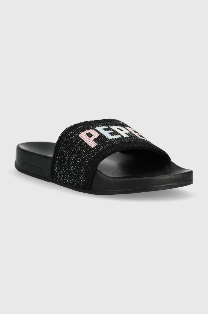 Pepe Jeans klapki SLIDER PLS70128 czarny SS23