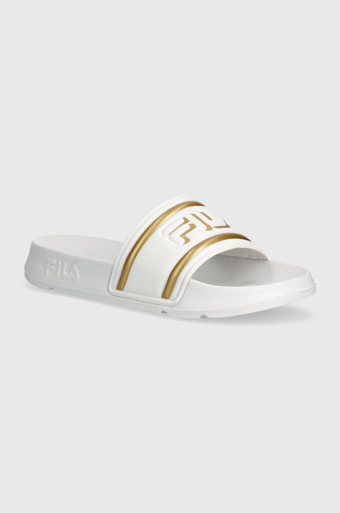 Παντόφλες Fila MORRO BAY LOGO φλατ λευκό FFW0102