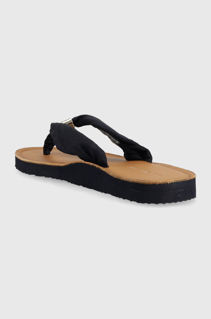 Obuća Japanke Tommy Hilfiger TH ELEVATED BEACH SANDAL FW0FW06985 mornarsko plava