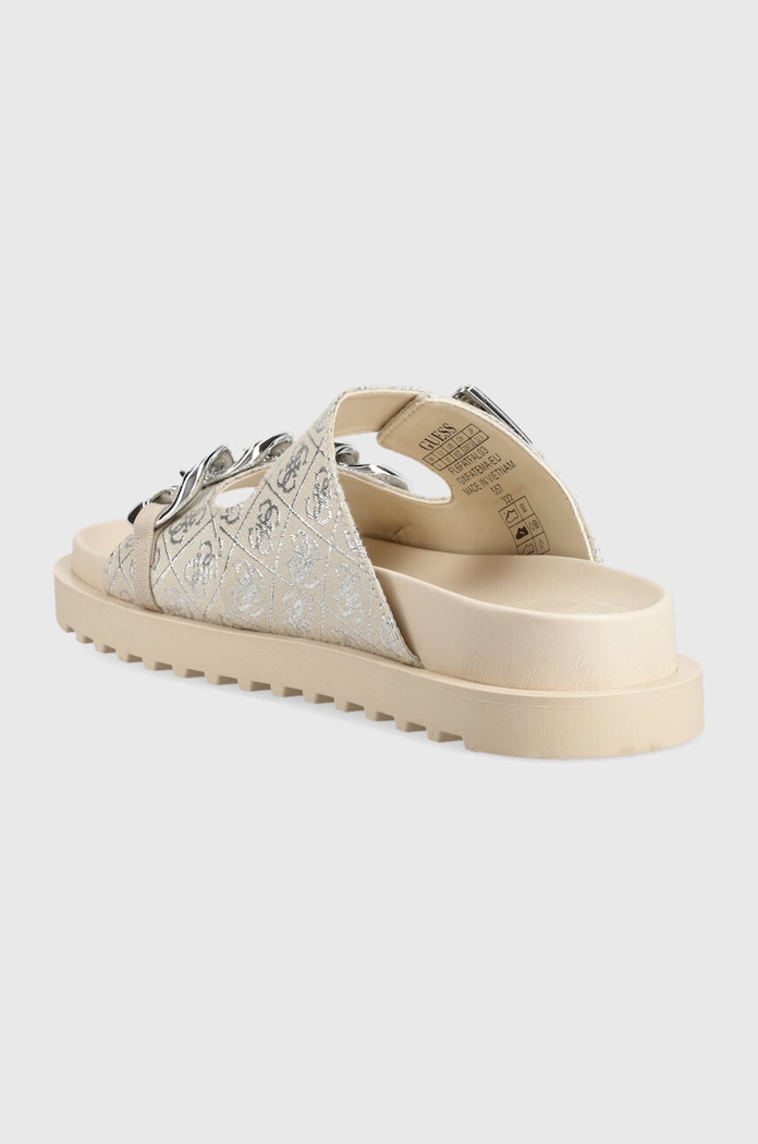 Scarpe Guess ciabatte slide FATEMA FL6FAT.FAL03.BEISI beige