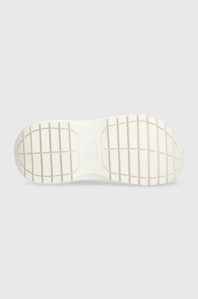Crocs ciabatte slide Classic Mega Crush Clog 207988.100 bianco