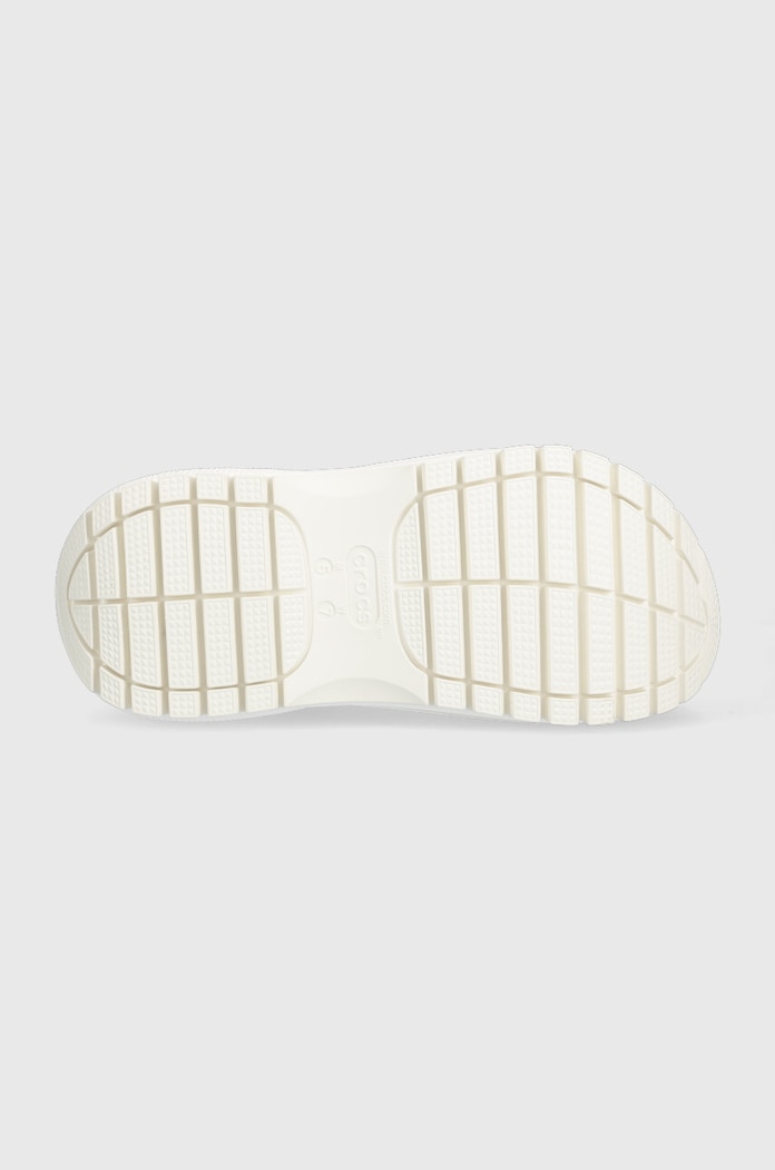 Crocs ciabatte slide Classic Mega Crush Clog 207988.100 bianco