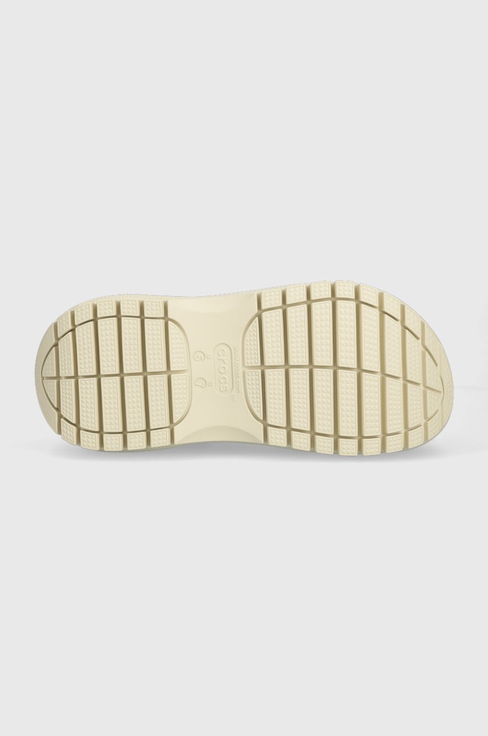 Crocs papuci Classic Mega Crush Clog 207988.2Y2 bej