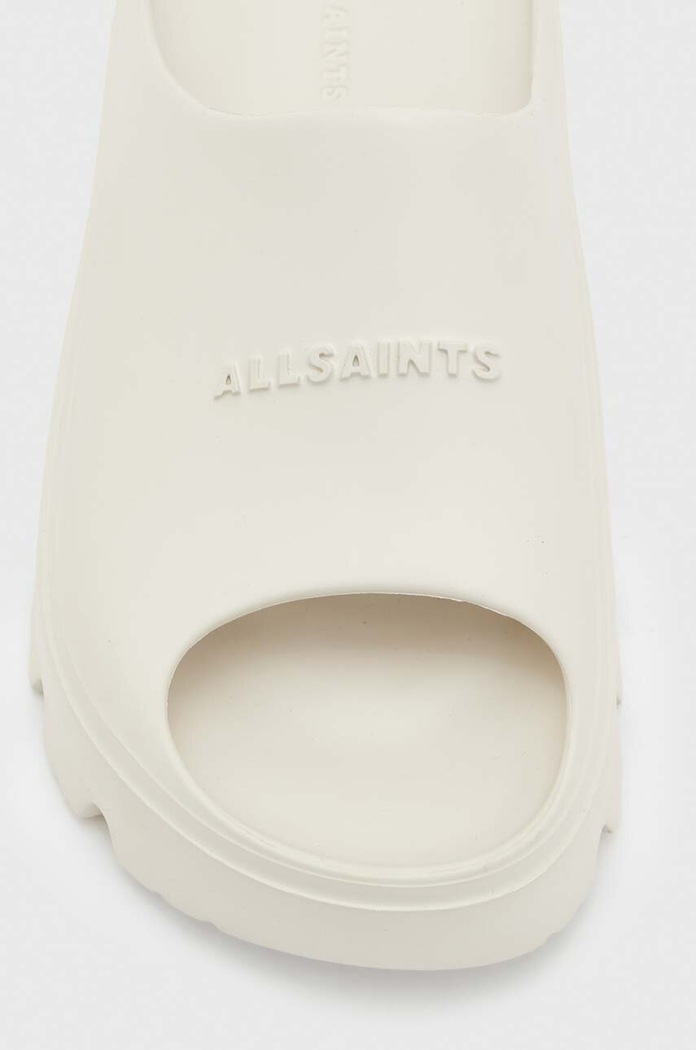 Obuv Šľapky AllSaints Eclipse Flatform WF561Y béžová