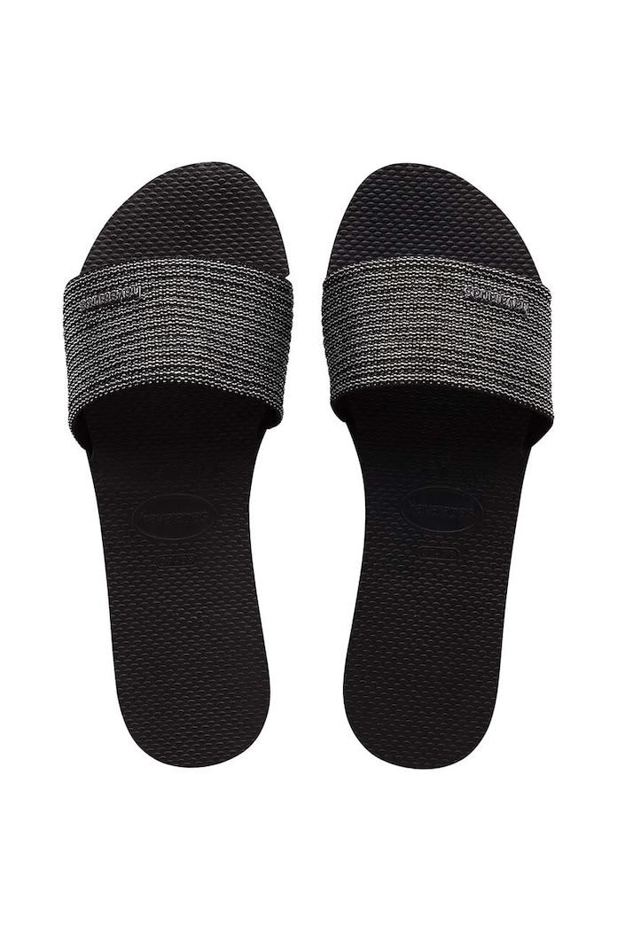 Šľapky Havaianas YOU MALTA METALLIC čierna 4147312.0090