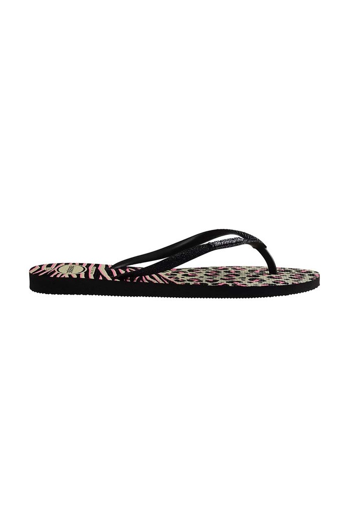 Παπούτσια Σαγιονάρες Havaianas SLIM ANIMALS 4147964.0006 μαύρο