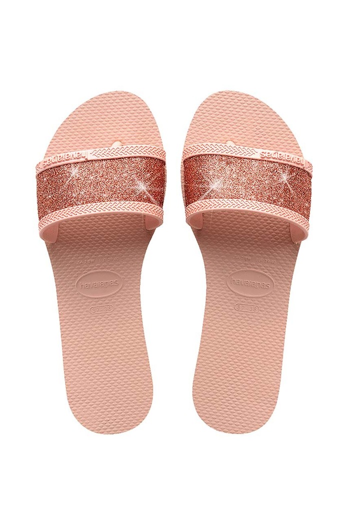 Pantofle Havaianas YOU ANGRA GLITTER růžová 4148294.0076