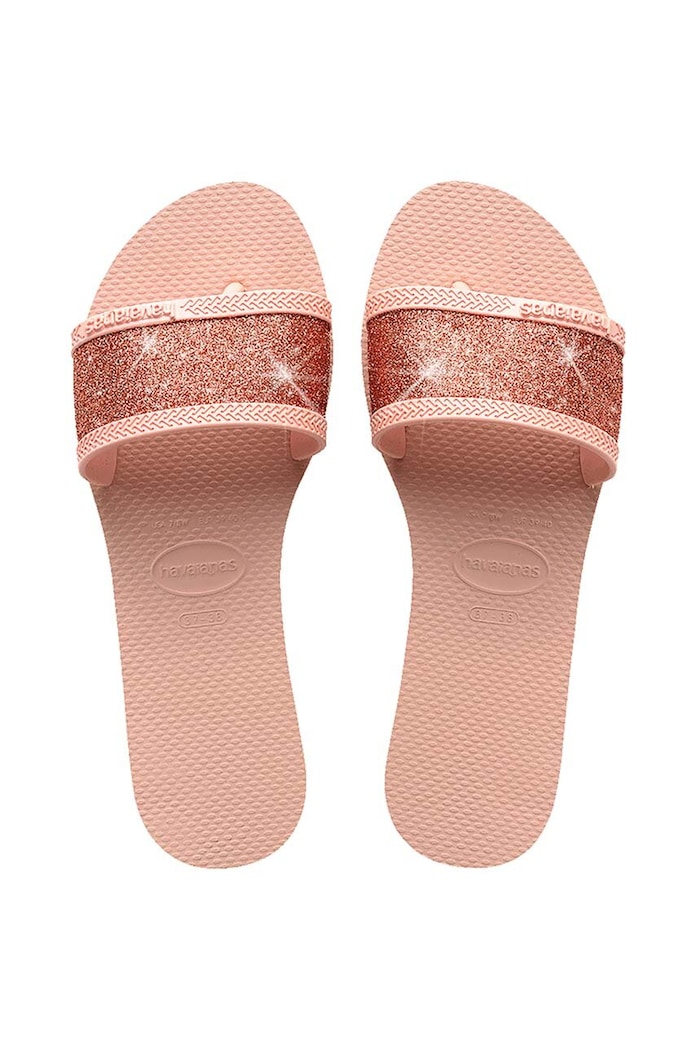Pantofle Havaianas YOU ANGRA GLITTER růžová 4148294.0076