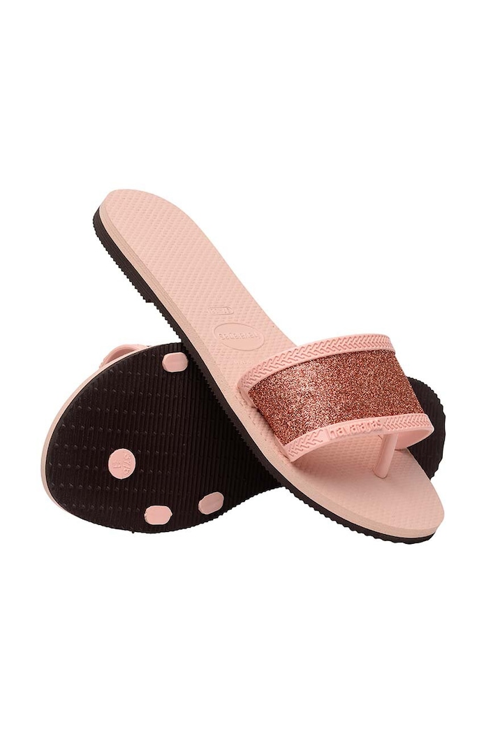 Boty Pantofle Havaianas YOU ANGRA GLITTER 4148294.0076 růžová