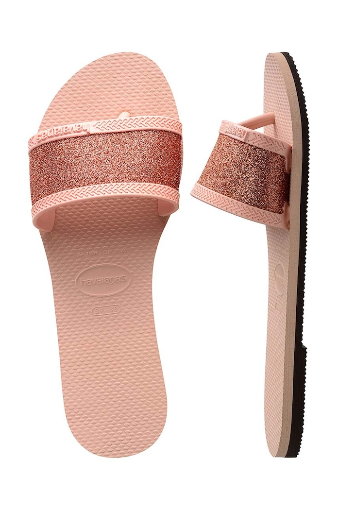 Pantofle Havaianas YOU ANGRA GLITTER 4148294.0076 růžová