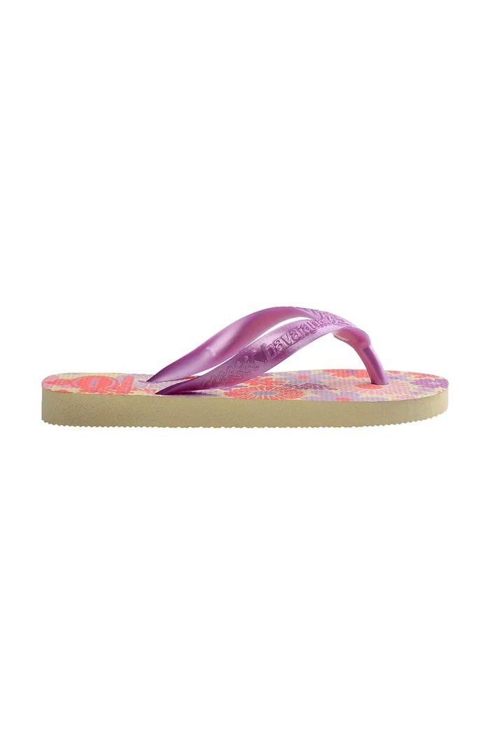 Havaianas slapi copii FLORES 4000052 violet SS25