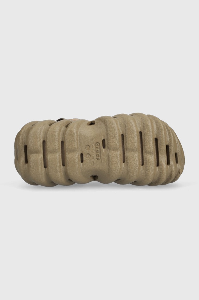 Dětské pantofle Crocs ECHO CLOG K 208190.CROCS.ECHO.CLOG. zelená