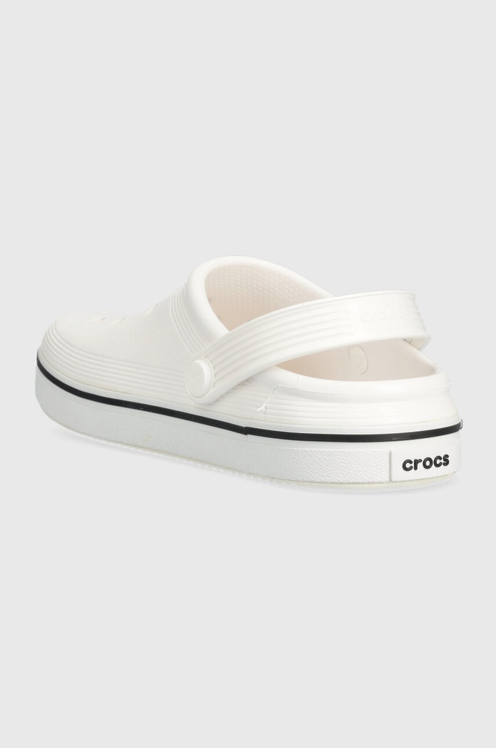 Хлопчик Дитячі шльопанці Crocs CROCBAND CLEAN CLOG 208477.CROCS.CROCBAND.C білий